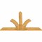 Ekena Millwork Richland Rough Sawn Timber Gable Bracket, Western Red Cedar, 72"W x 48"H x 2"D x 6"F, 16/12 Pitch GBW072X48X0206RIC00RWR - alternate 4